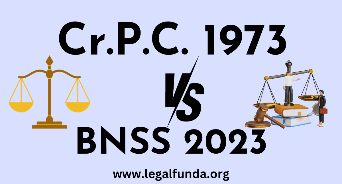 Comparison between CR.P.C. and BNSS